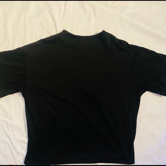 Black oversized street wear shirt - Picture 2 of 4